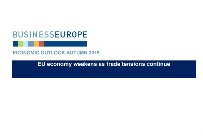 BusinessEurope: ЕС е изправен пред икономическо забавяне поради търговското напрежение